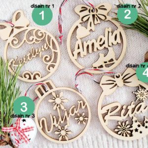 Nimeline puidust kuuseehe - Image 2