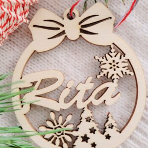 Nimeline puidust kuuseehe - Image 6