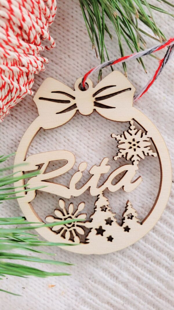 Nimeline puidust kuuseehe - Image 6