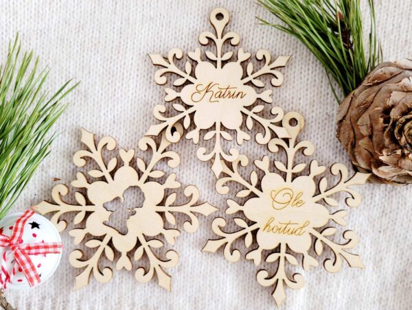 Jõuluehete nimeline komplekt "ole hoitud" - Image 1