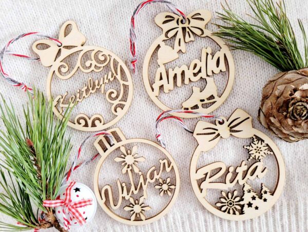 Nimeline puidust kuuseehe - Image 1