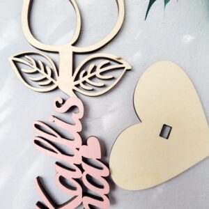 Puidust lill "Kallis ema" - Image 4