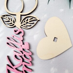 Puidust lill "Kallis ema" - Image 5