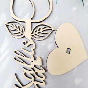 Puidust lill "Kallis ema" - Image 6